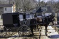 Amish buggies in OhioÃ¢â¬â¢s Amish Country